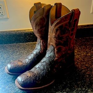 Cattle Baron Boots 9 1/2 D